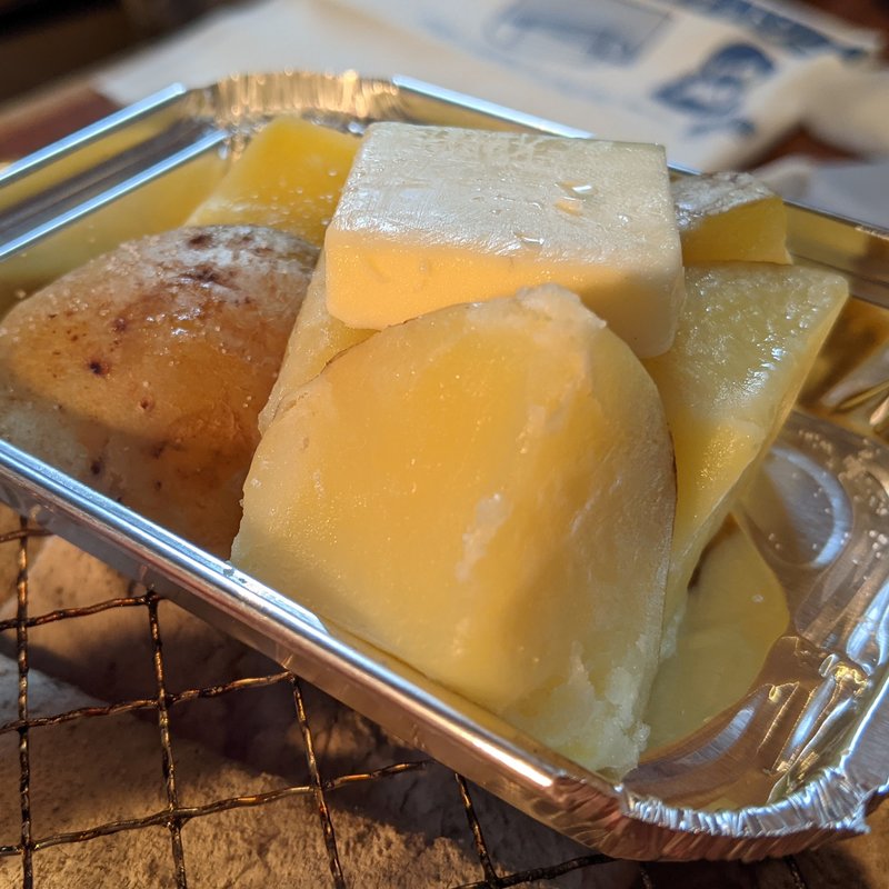 じゃがバターホイル焼き(味覚園栄町店)