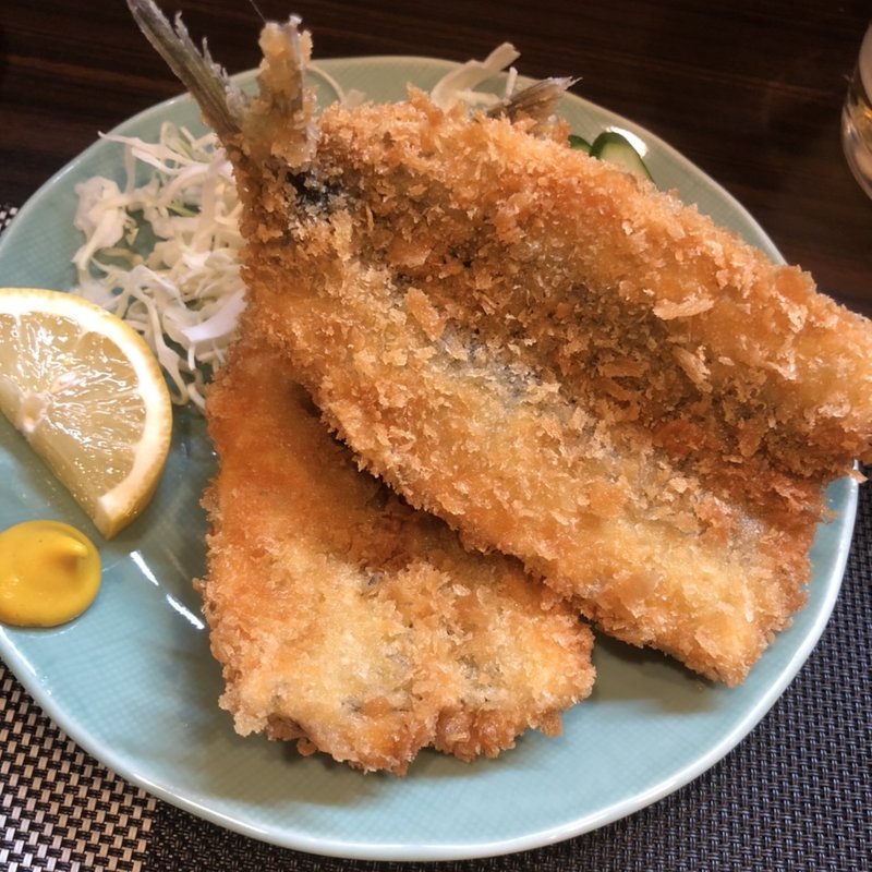 特大イワシフライ(酔ってこ屋 恒幸)