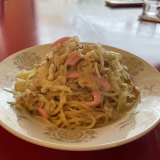 太麺皿うどん(江山楼 中華街本店 （コウザンロウ）)