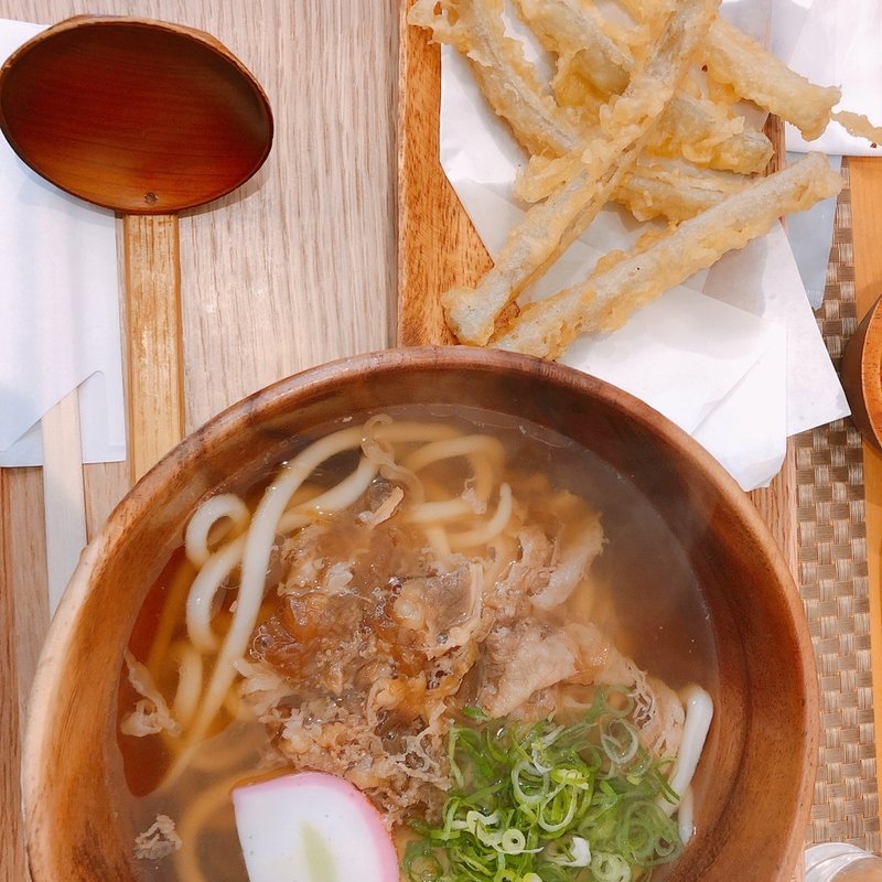 肉うどん(庵都)