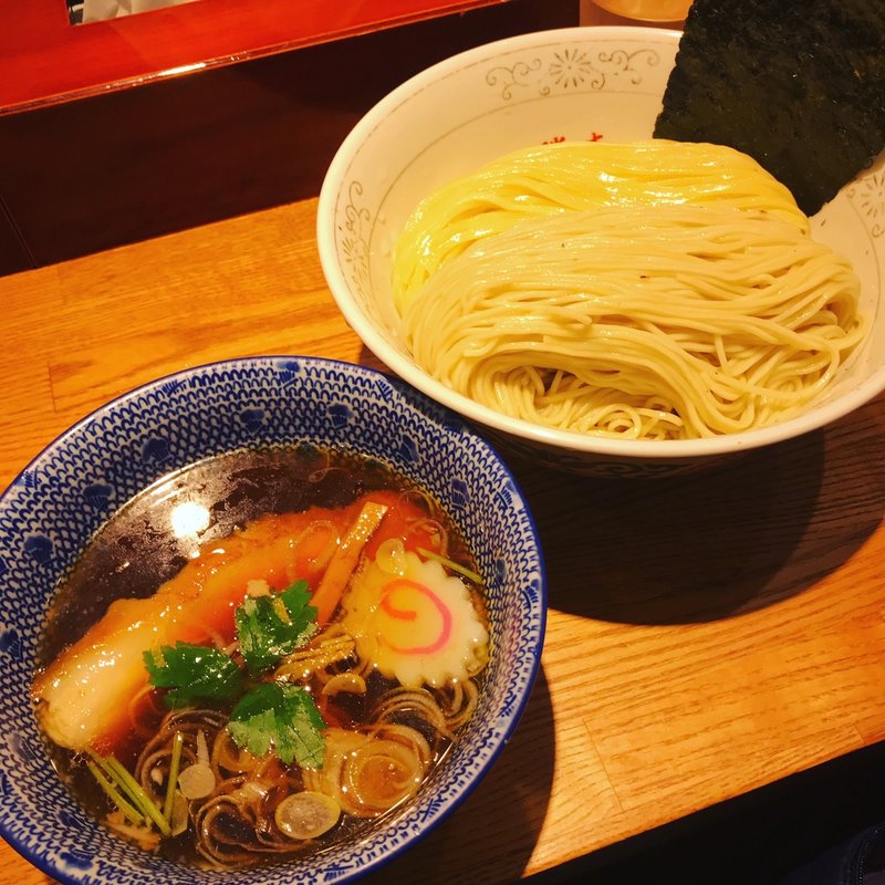 清湯つけそば 大盛り(つけそば神田勝本)