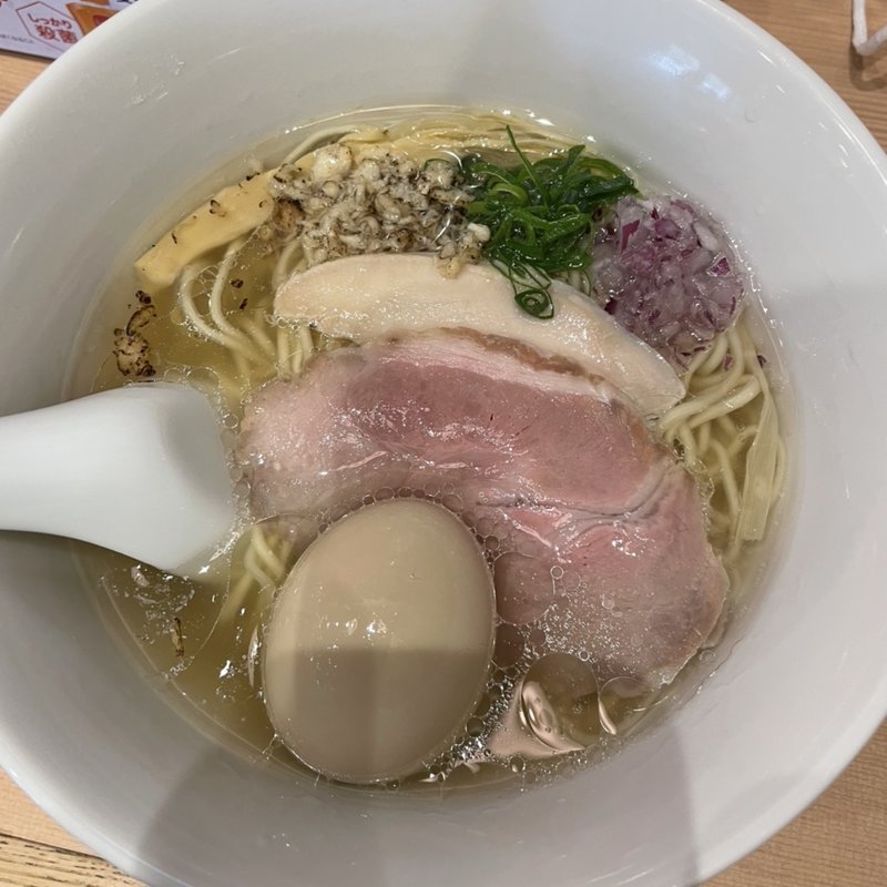 鯛そば　味玉(鶏そば・鯛そば　きょうすけ)