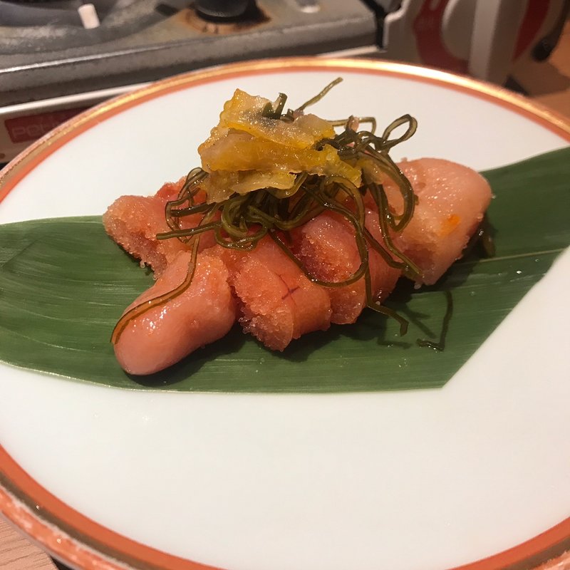 明太子(博多もつ鍋 前田屋 大名店)