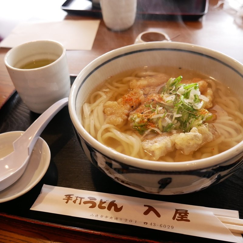 ゴボ天うどん(入屋うどん)