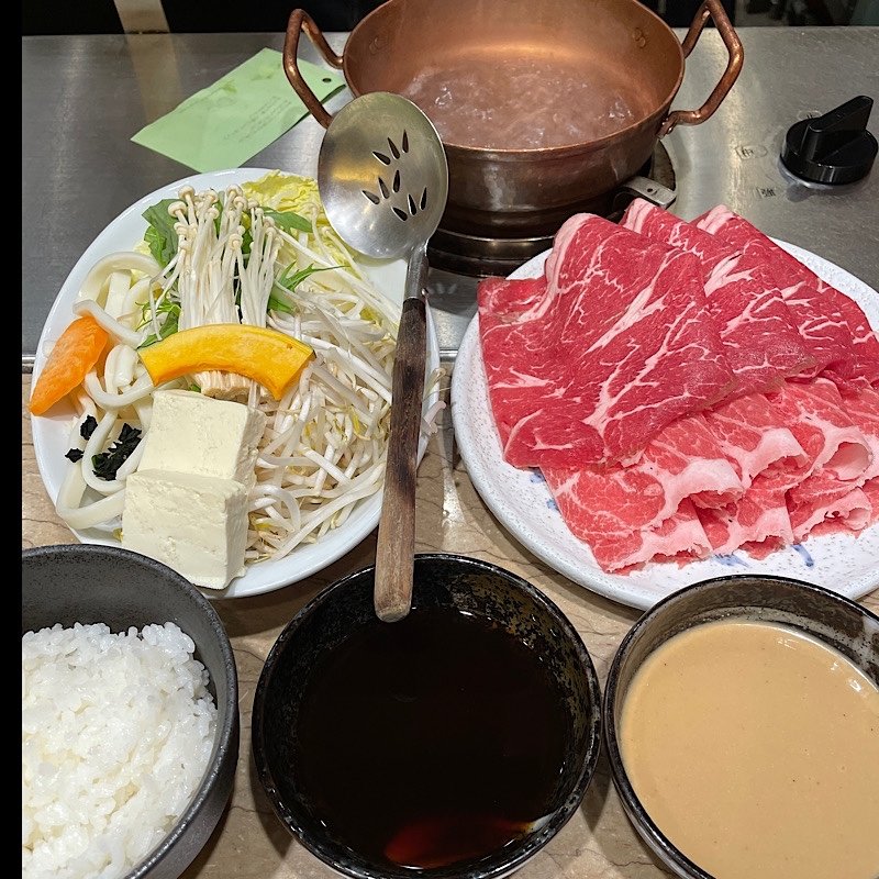 ミックスしゃぶしゃぶ(Lサイズ)(しゃぶしゃぶ new KOBE 堂島店)