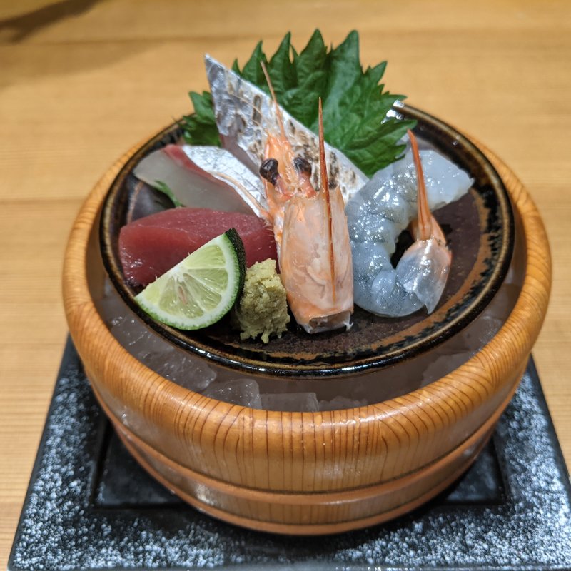 お刺身盛り合わせ4種(博多漁家　磯貝 大阪梅田店)