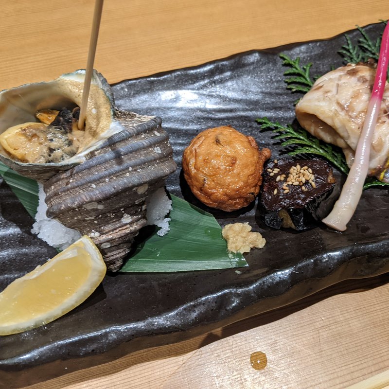 海鮮と野菜の豪華盛り合わせ(博多漁家　磯貝 大阪梅田店)