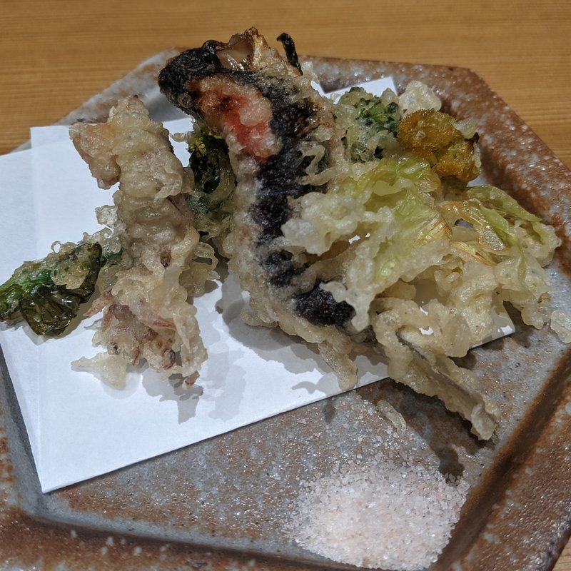 天ぷら盛り合わせ(博多漁家　磯貝 大阪梅田店)