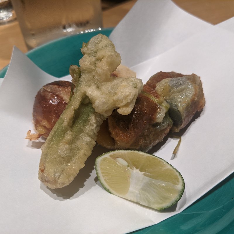 よもぎ麩白味噌東寺揚げ(みこころや )