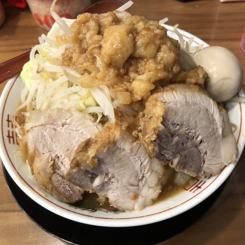小ラーメン　味玉＋豚1枚(ぶっ豚　調布店)