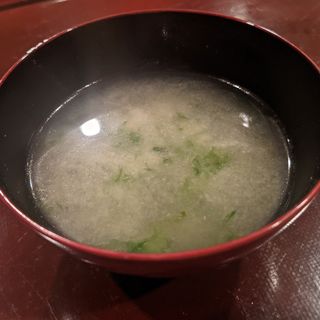 ボタン海老の味噌汁(鮨なが井)
