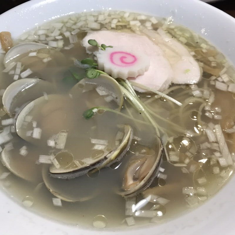 追いはまぐり中華そば（塩）(ふくろう)