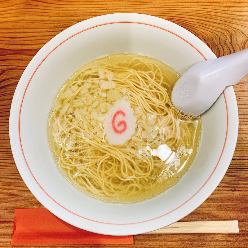 塩煮干しそば(別邸三く 中華㐂蕎麦 萃)