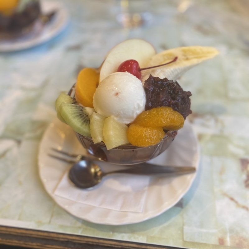 クリームあんみつ(フルール )