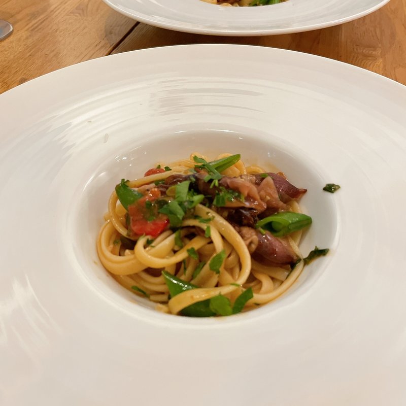 ホタルイカとスナップエンドウリングイネ(paglietta（パリエッタ）)