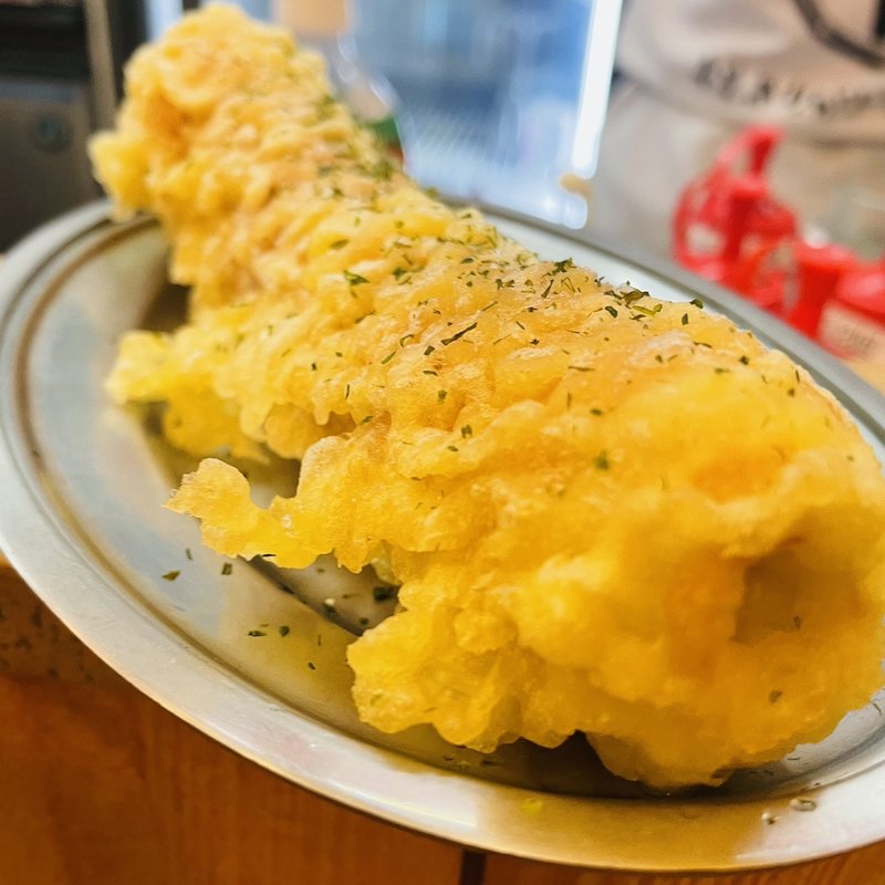 ちくわ磯辺揚げ(立呑み 晩杯屋 鶯谷店)