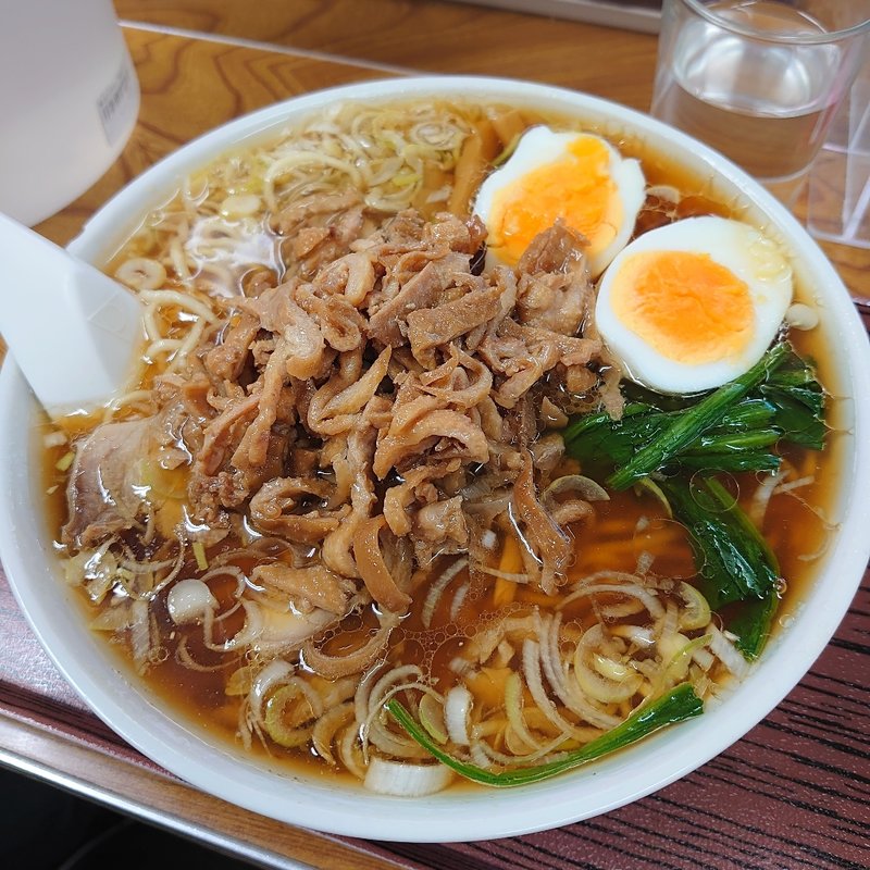 ラーメン･大盛り･とり皮(桜井食堂 )