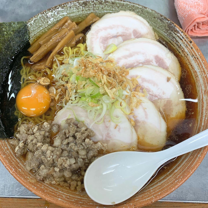 チャーシュー覆麺ラーメン(覆麺 智 （ふくめん とも【旧店名】覆麺）)