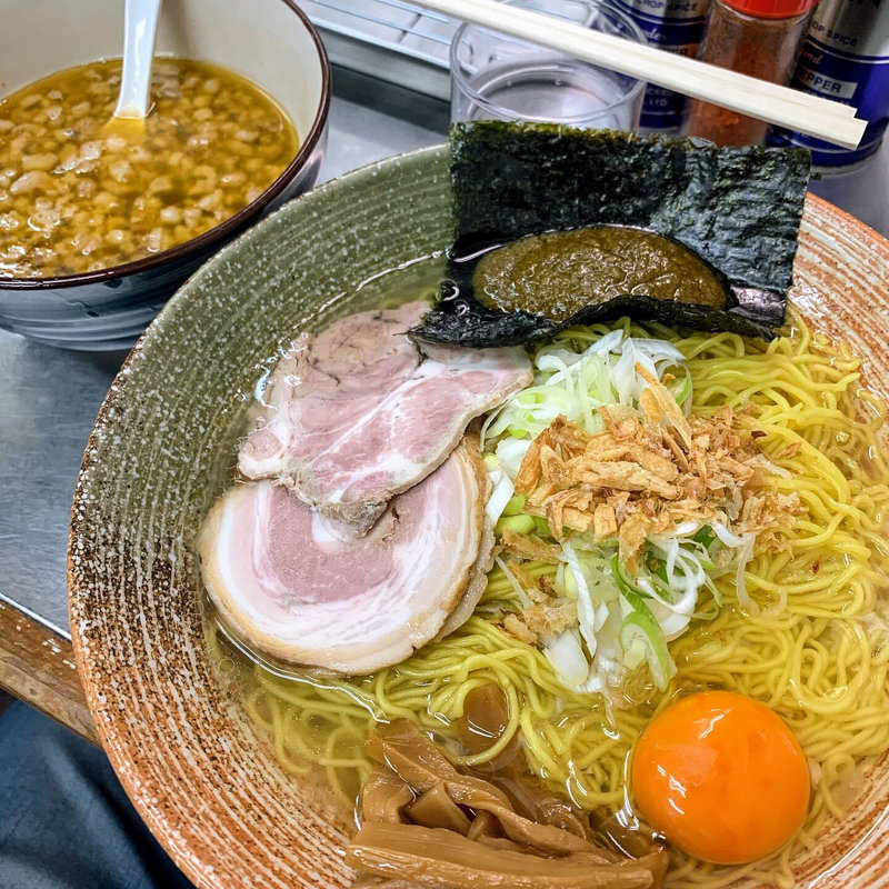伊勢海老つけそば(覆麺 智 （ふくめん とも【旧店名】覆麺）)