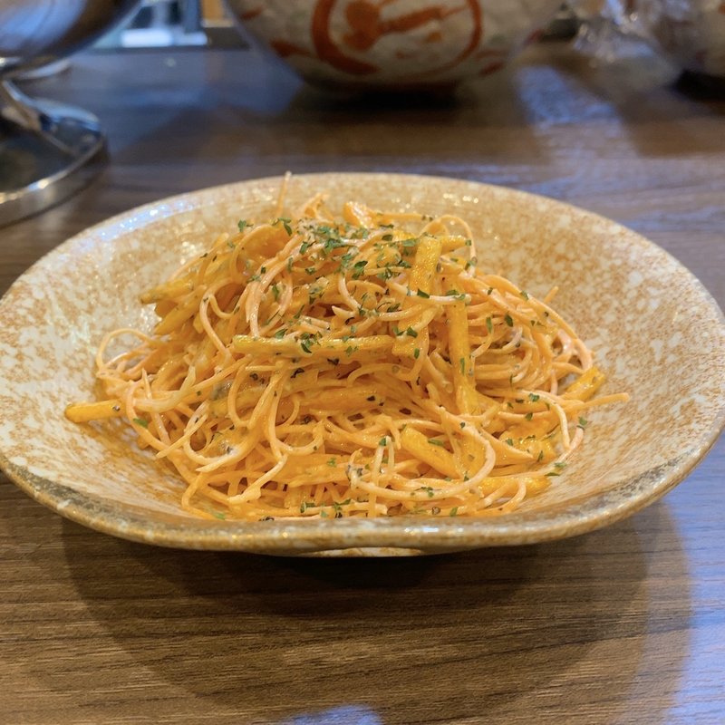 大将特製人参サラダ(かじゅあるてっぱん 桃〇)