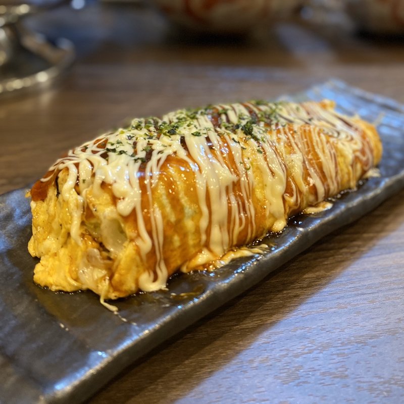 桃○流とんぺい焼き(かじゅあるてっぱん 桃〇)