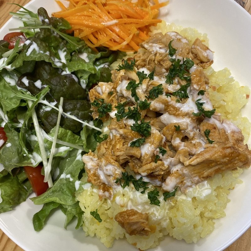 チキンオーバーライス(Tipi cafe)