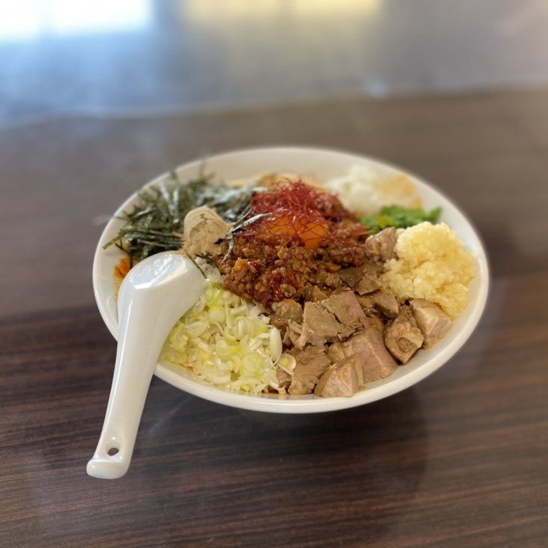 台湾まぜそば(塩結び （えんむすび）)