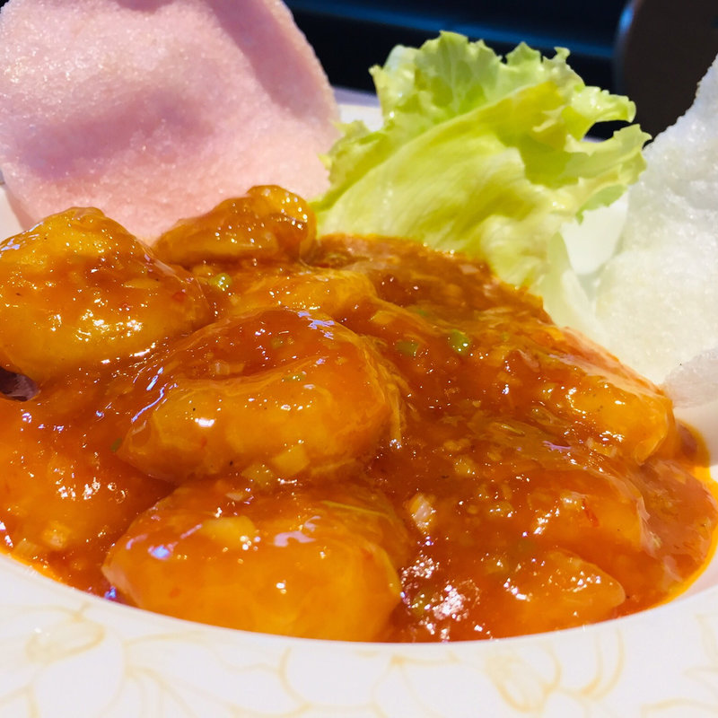 海老のチリソース(くにひろラーメン中華店 )