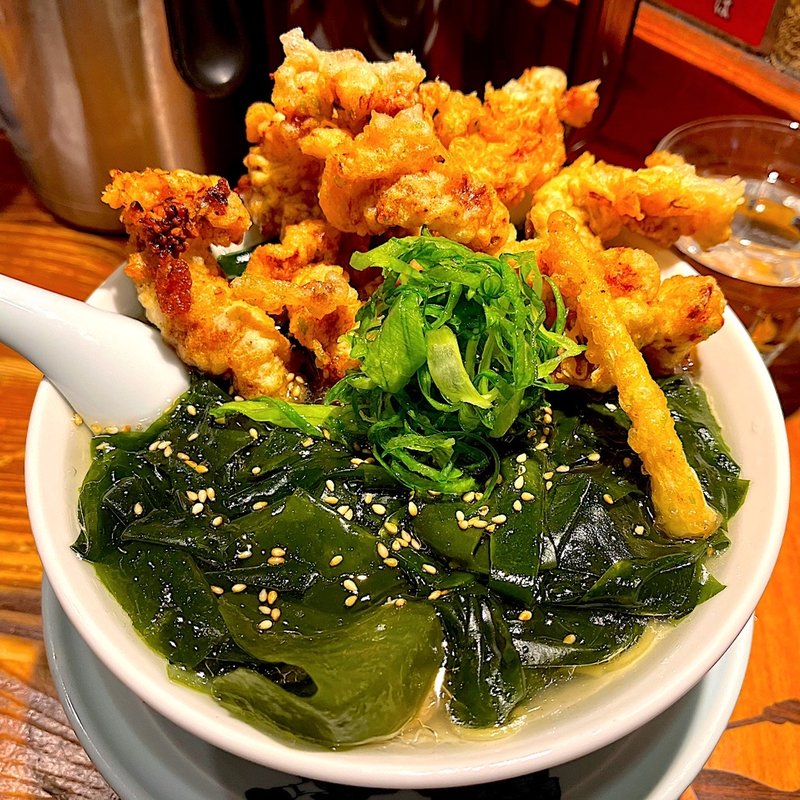 塩わかめん(麺屋武蔵 二天 池袋店 （めんやむさしにてん）)