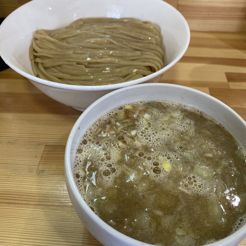 鶏白湯醤油つけめん(桐麺 )
