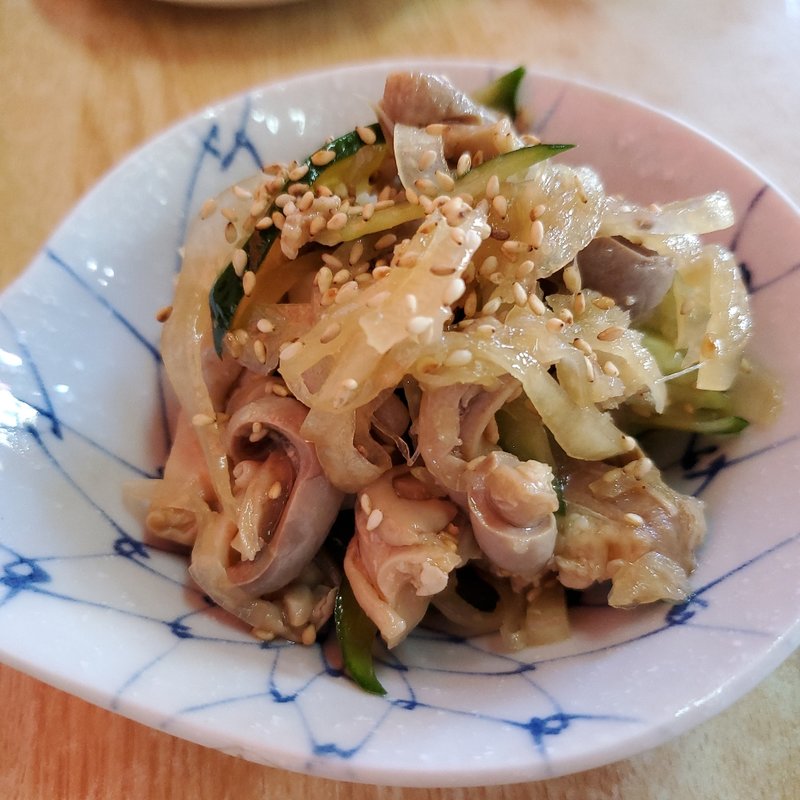 酢モツ(大衆酒場 鉄砲屋)