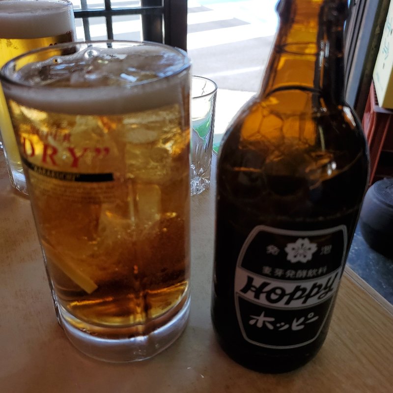 黒ホッピーセット(大衆酒場 鉄砲屋)