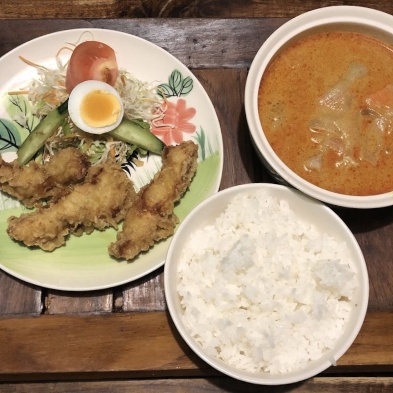 タイカレーランチ(熱帯食堂)
