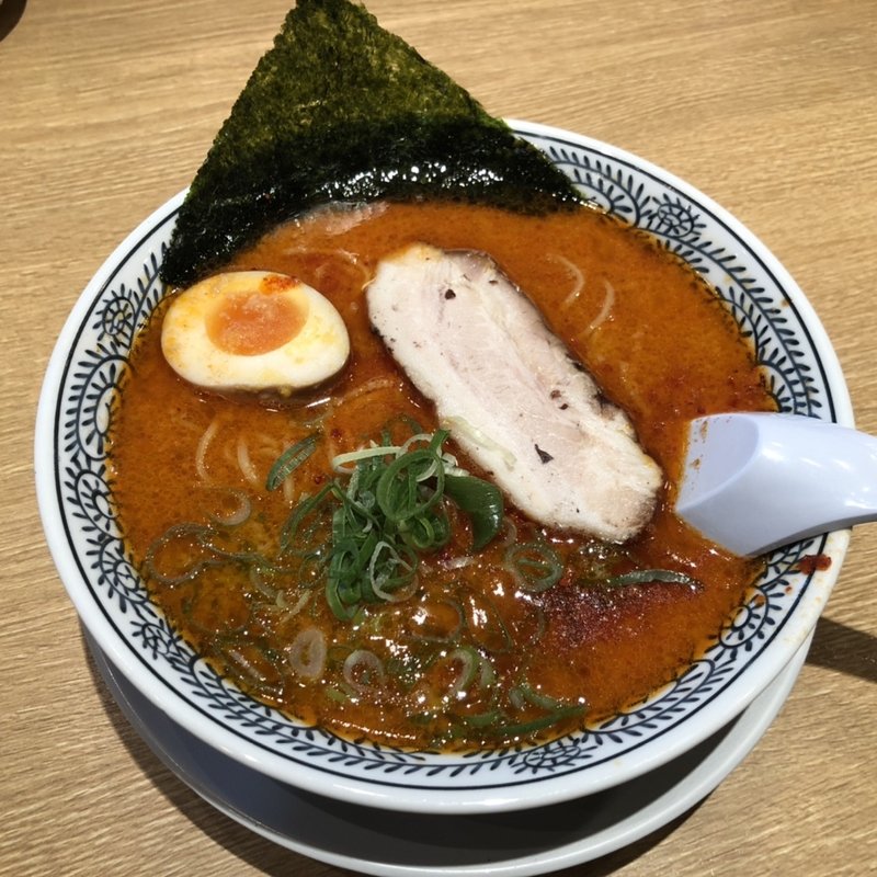 豚骨ラーメン(丸源ラーメン 宮前平店)