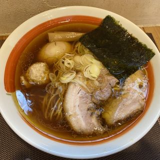 こく旨醬油味玉らぁ麺(らぁ麺 桃の屋)