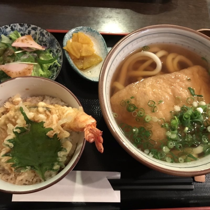きざみうどん(うどん家 来夢)