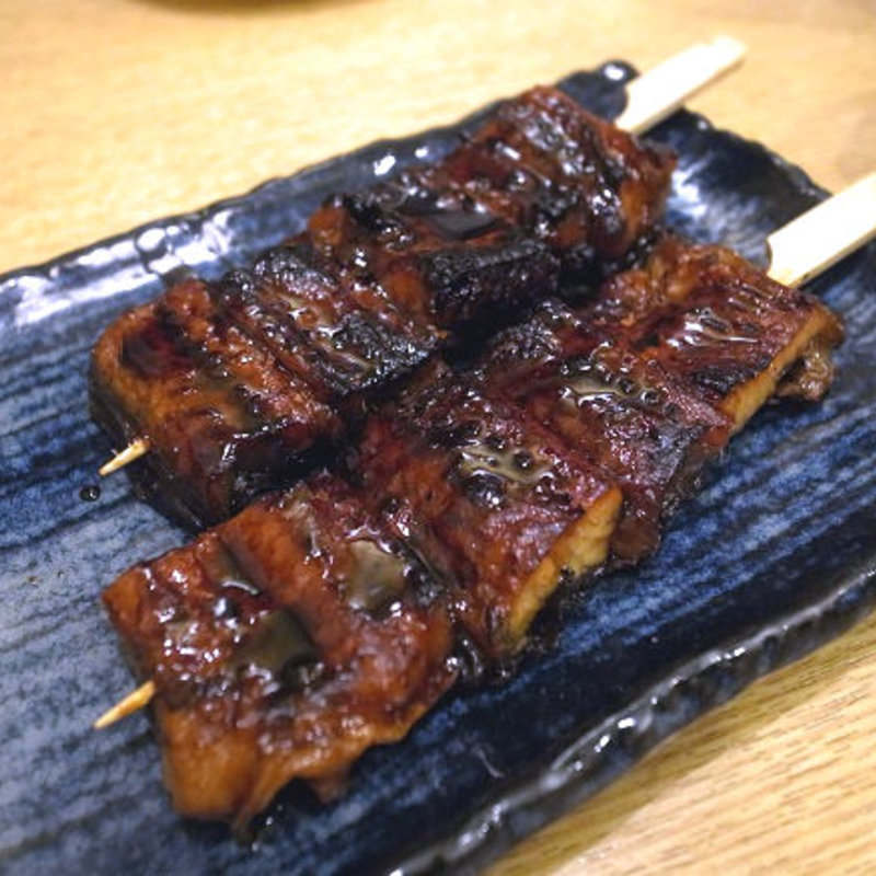 ウナギ串(須賀乃湯)