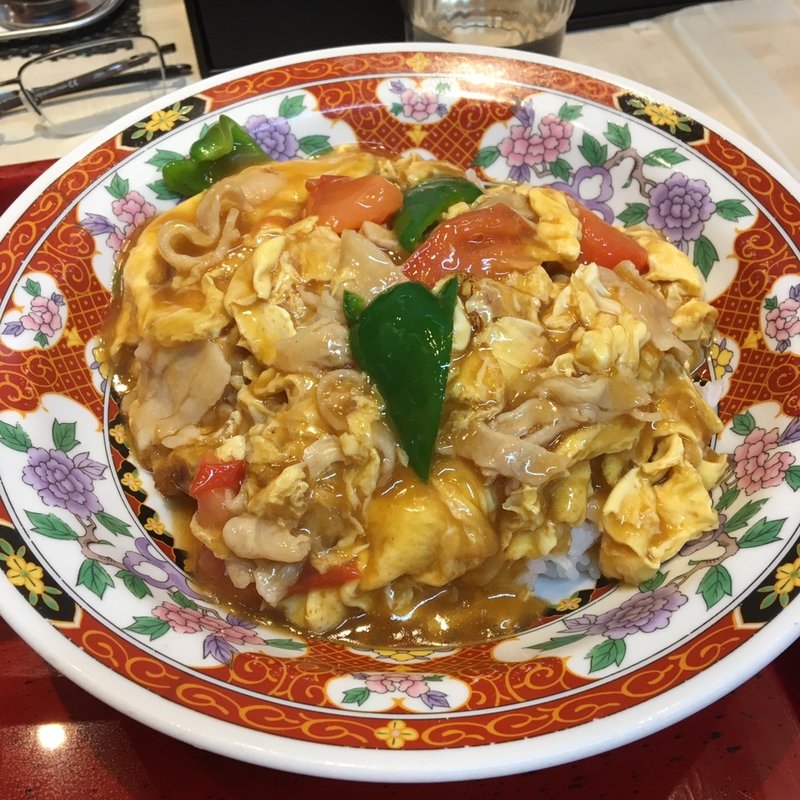 トマト卵炒め丼(中華食堂一番館 阿佐ヶ谷店 )