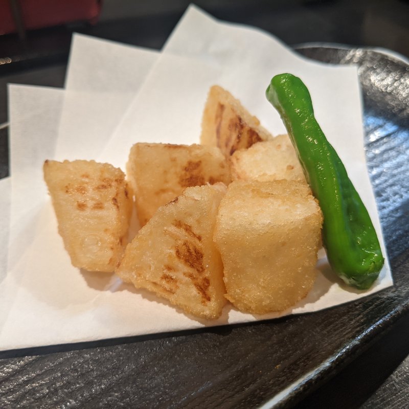 長芋の素揚(彬 （あきら）)