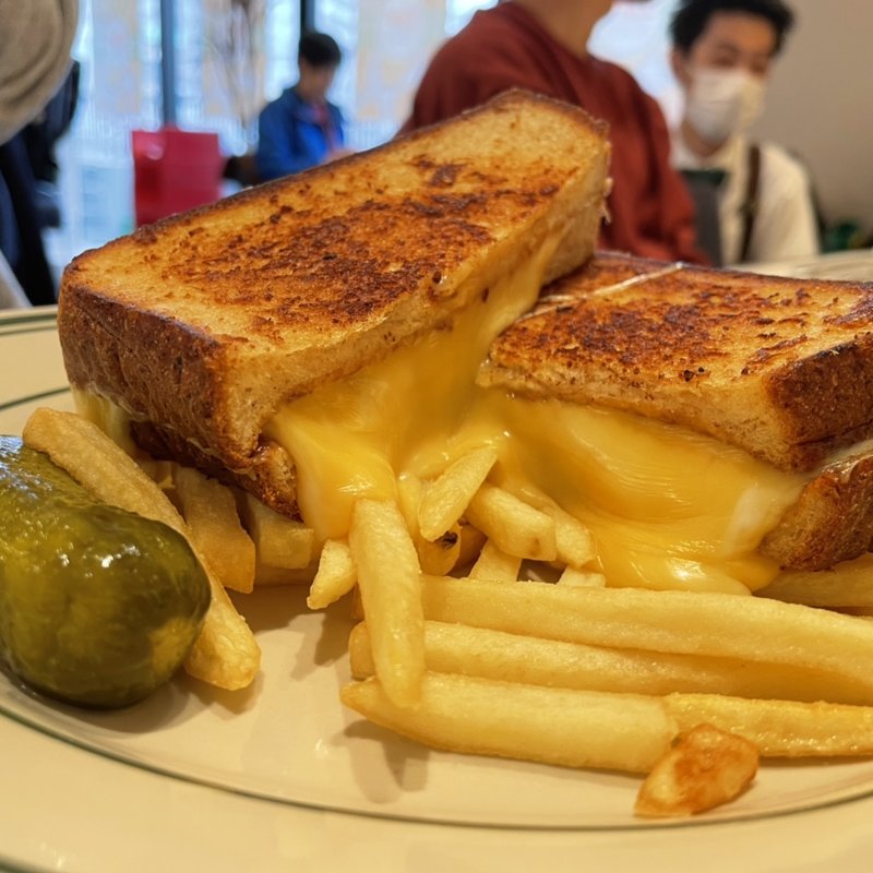 グリルドチーズサンド(Shake Tree Diner)