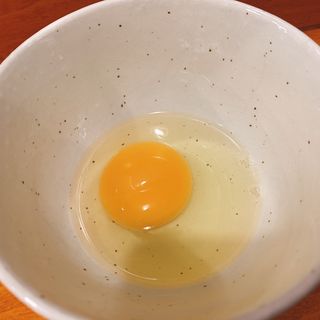 生卵(中華そば　はな田)