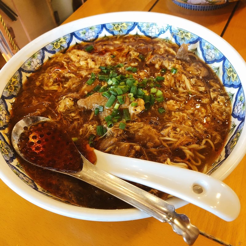 プレミアムスーラータンメン(中国ラーメン揚州商人 末吉橋店)