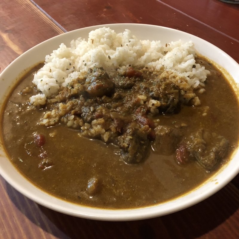 黒毛和牛すじにくのスパイスカレー(本格スパイスカレー ヤドカリー天満橋本店)