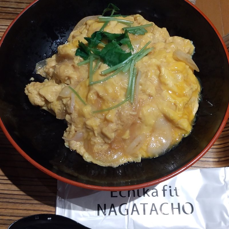 玉子丼セット(こく旨肉そば 日の陣)