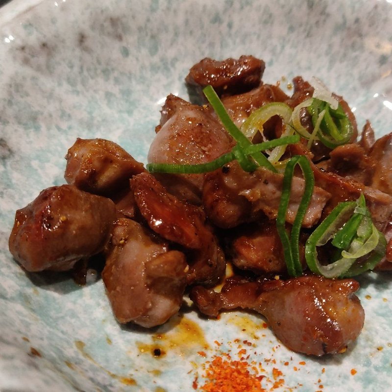 砂肝の鉄板焼(千房 そごう横浜店 （ちぼう）)