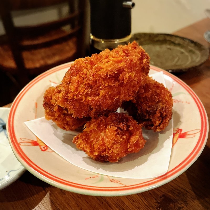 広島県産カキフライ(焼売酒場 小川)