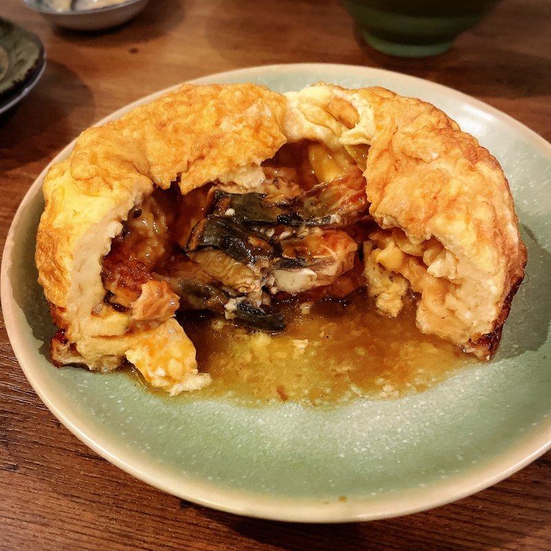 ダッチオーブンで焼くうなぎ玉子焼（小）(焼売酒場 小川)