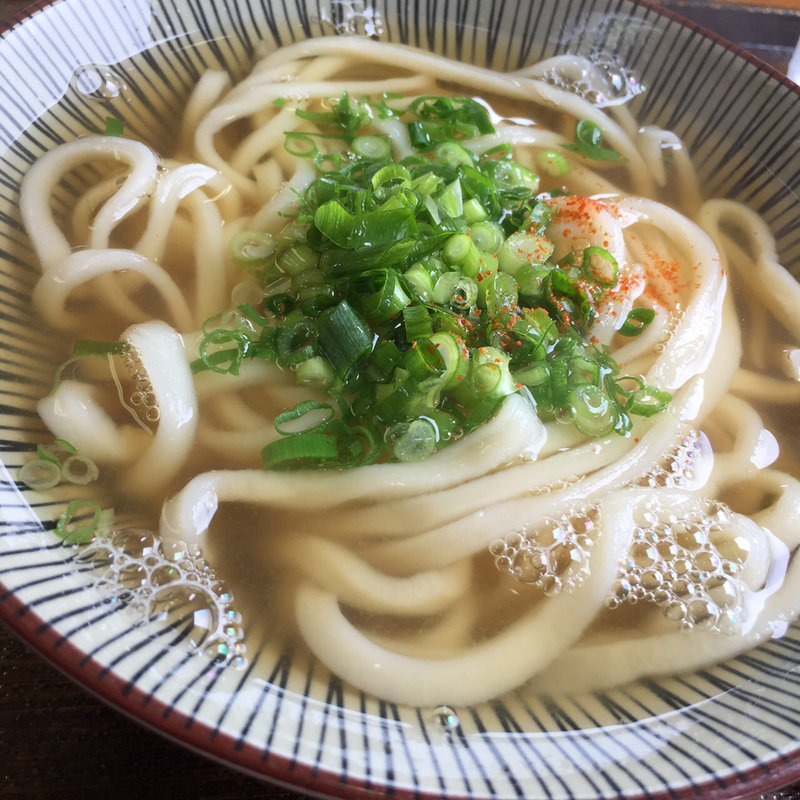 かけうどん (讃岐うどん)(手打ちうどん 麺工棒 小郡店 （めんこうぼう）)