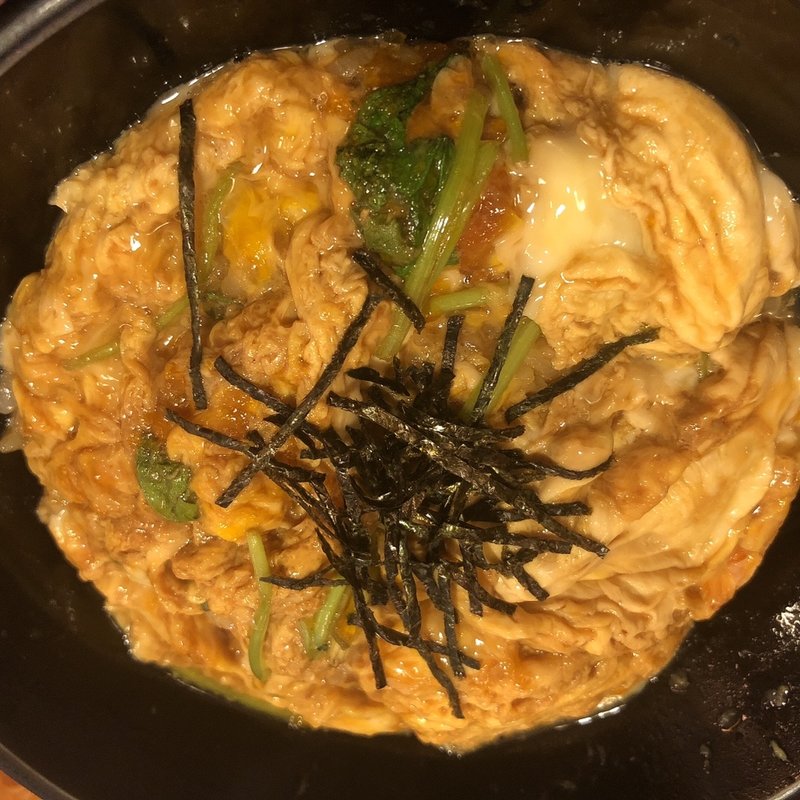玉子丼(総本家生そば伊吹)