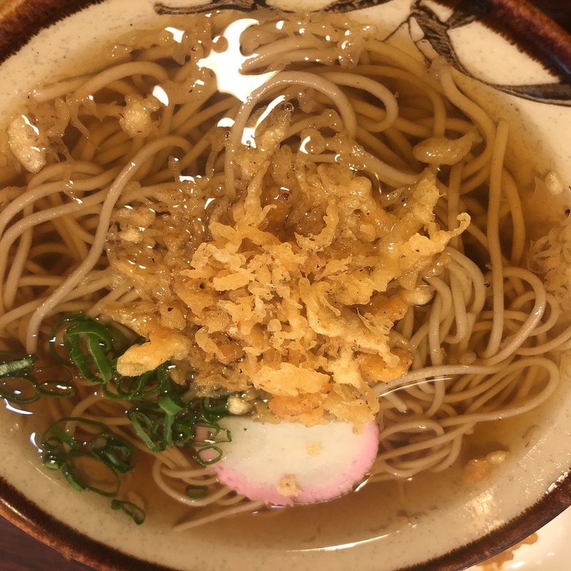 かけそば(総本家生そば伊吹)